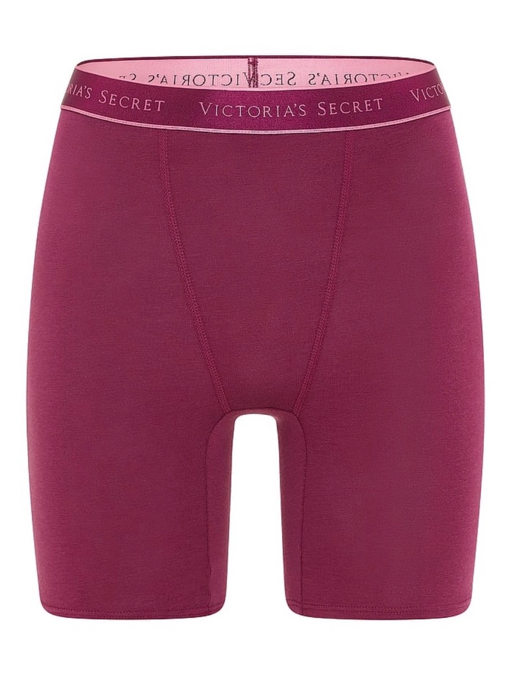 Victoria's Secret Logo Cotton High Waist Boxer Brief Small NWT